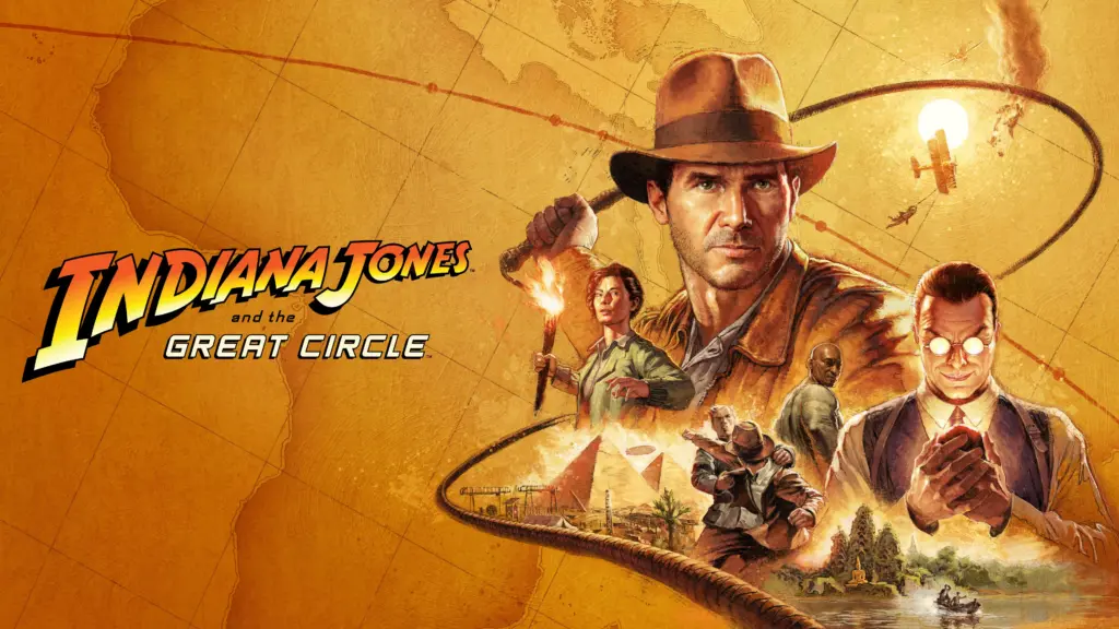 Indiana jones poster mostrado na xbox developer direct