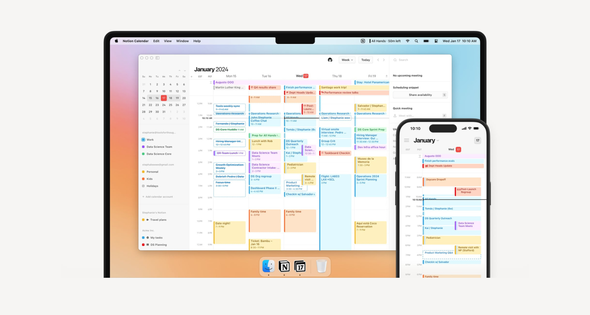 Notion Calendar запущен для повышения производительности