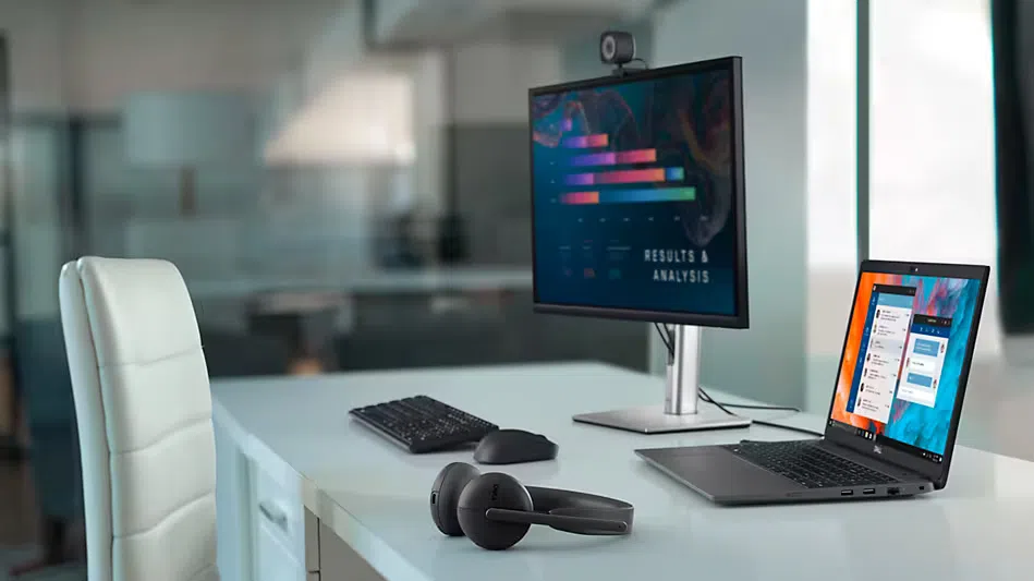 Dell lança headsets com ai e bateria de até 78 horas. Empresa lança dois modelos em variantes com fio e sem fio, com certificação para microsoft teams e zoom e cancelamento de ruído