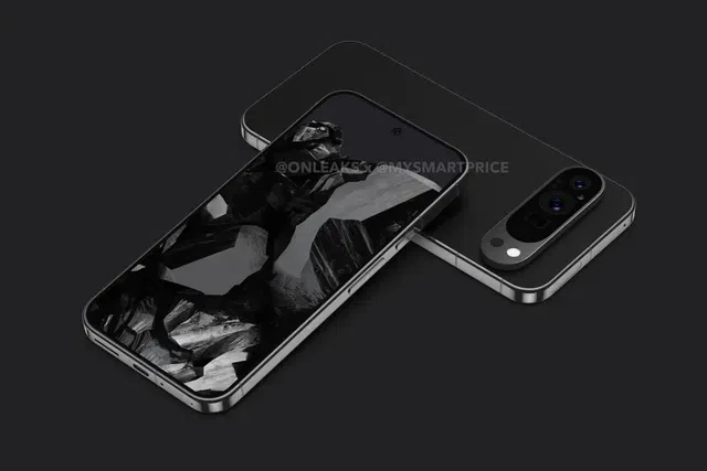 A renderização sugere novas bordas e um novo conjunto de câmeras. Imagem: my smart price google pixel 9 pro chegará com tela de 6,5 polegadas e câmera tripla, aponta vazamento