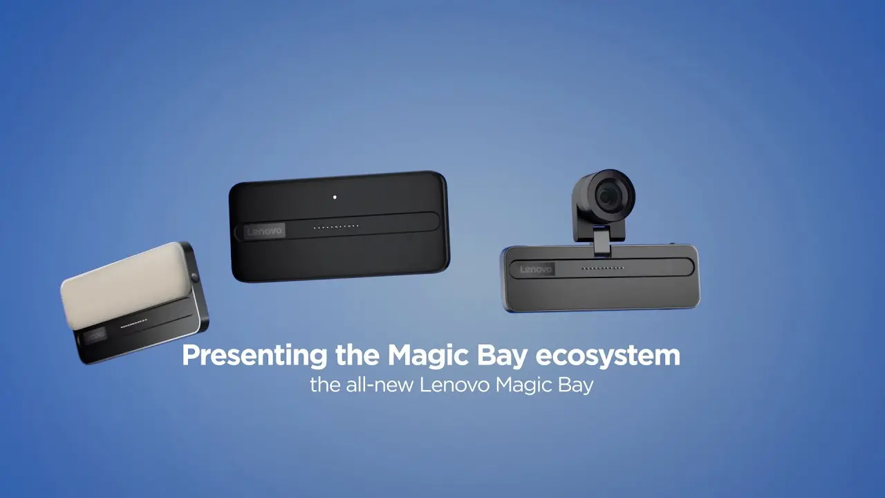 Аксессуары Lenovo Magic Bay – магия модульности