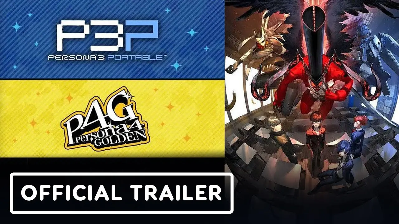 Persona 3 Portable и Persona 4 Golden — трейлер с официальной датой выхода