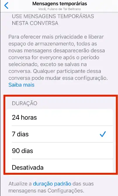 Como ativar as mensagens temporárias no whatsapp. Saiba como ativar o recurso que apaga as mensagens do whatsapp automaticamente após um tempo determinado, mesmo que não tenham sido lidas