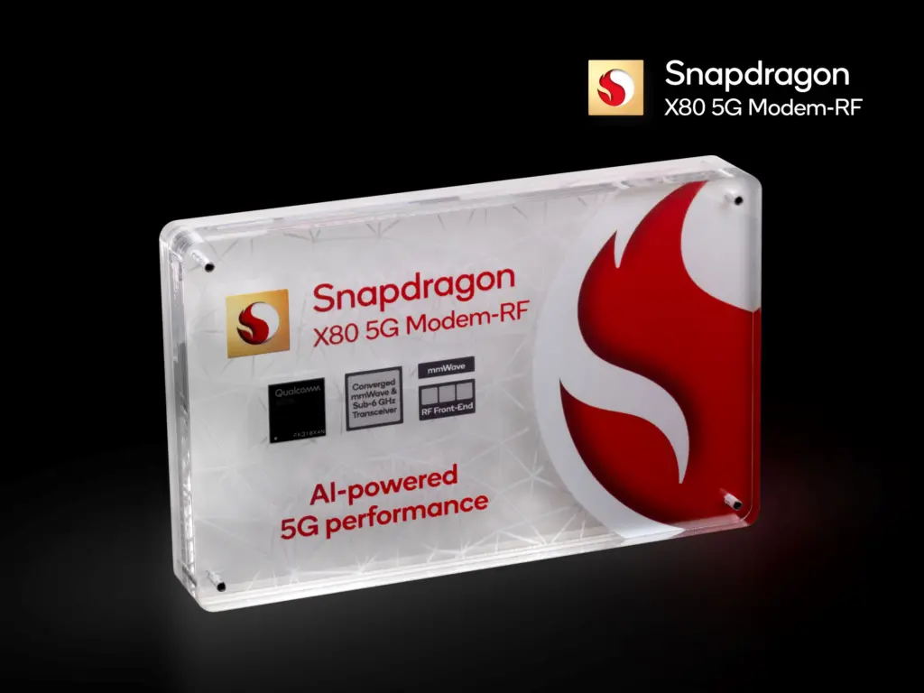 Novo modem snapdragon x80 5g