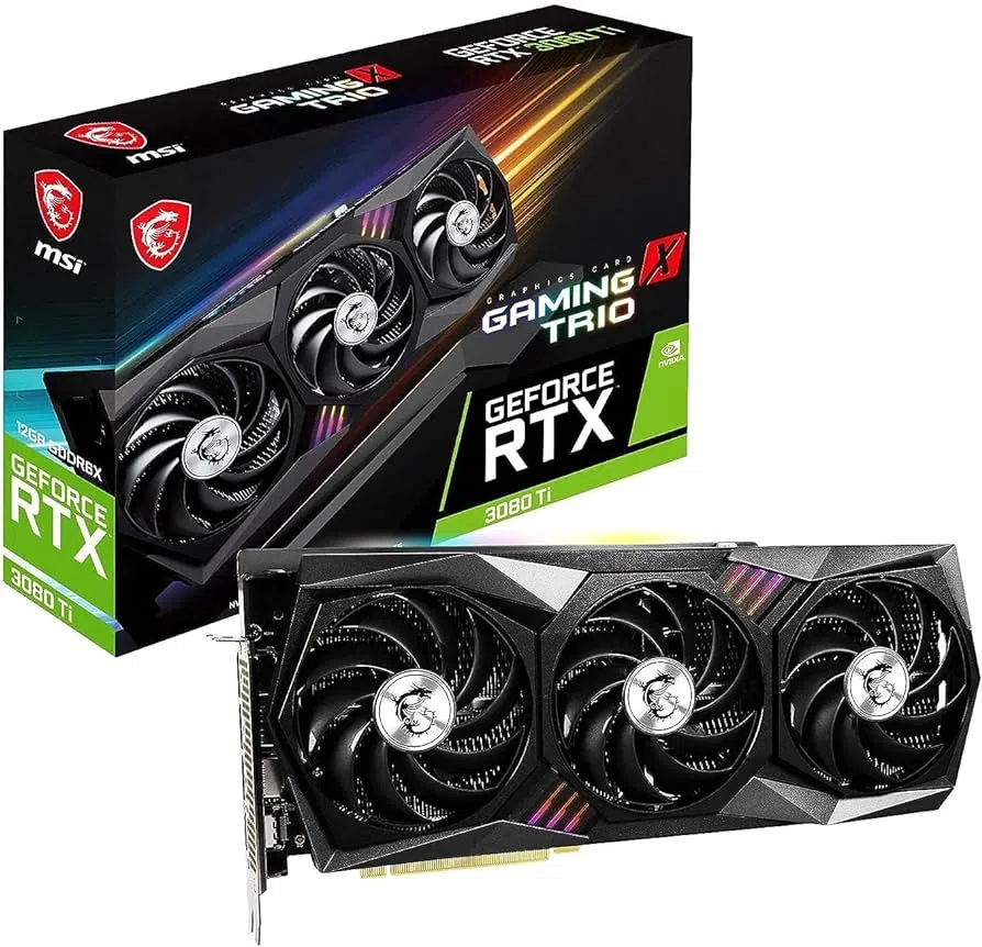 Dois anos depois surgiram as gpus geforce rtx 30. Imagem: amazon