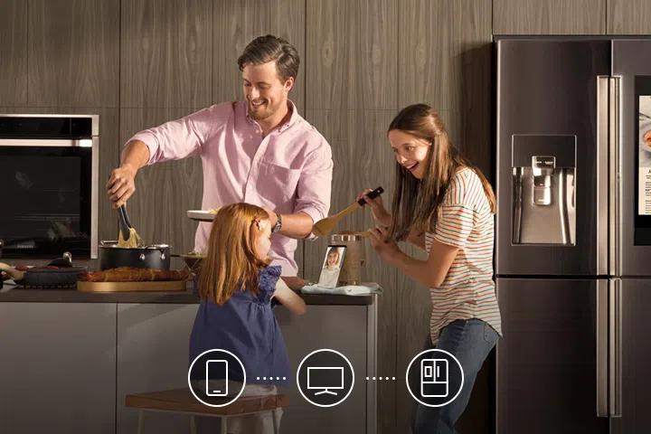 A promoção da samsung better life está oferecendo aparelhos que vão desde smartwatches a geladeiras, todos em promoção. Imagem: samsung