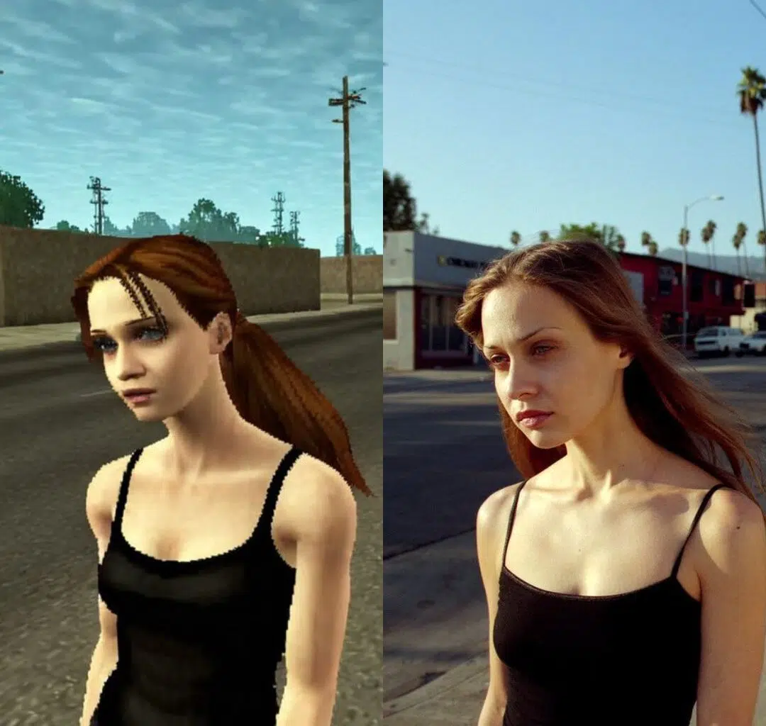Esse filtro ps2 transforma todos nós em personagens de videogame dos anos 2000