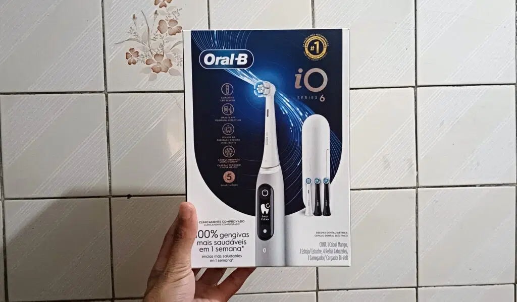 Caixa da oral-b io6