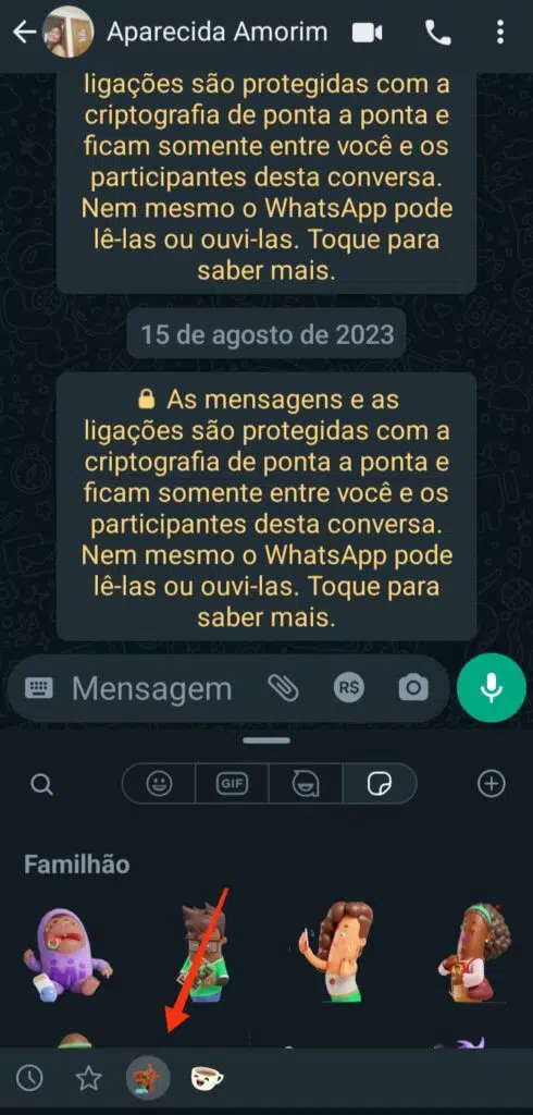 Whatsapp figurinhas