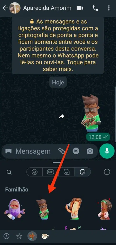 Whatsapp figurinhas