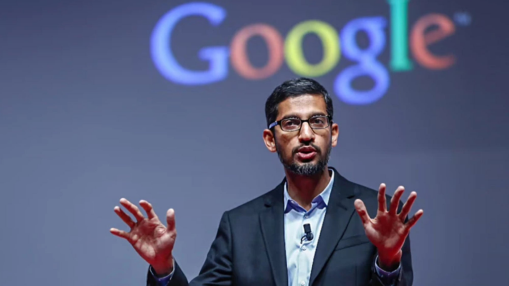 Pichai fala sobre inteligência artificial do google.