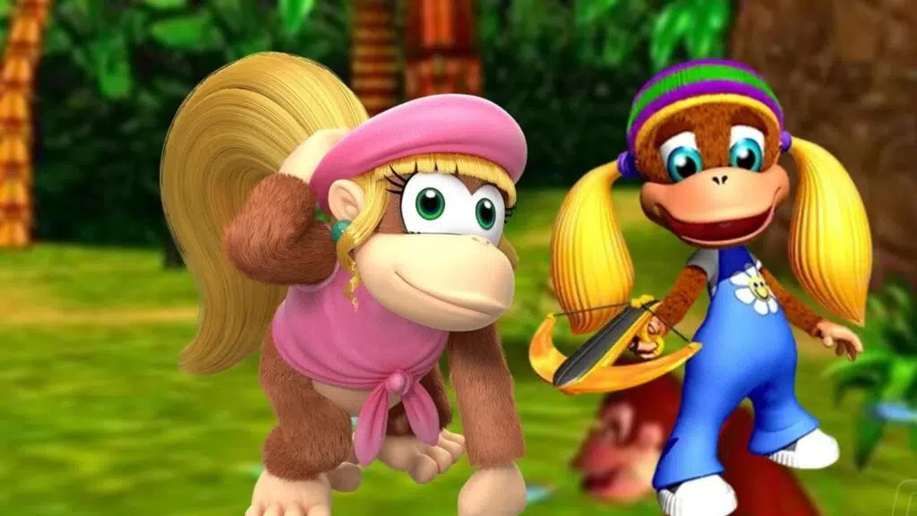 Foto de dixie e tiny kong