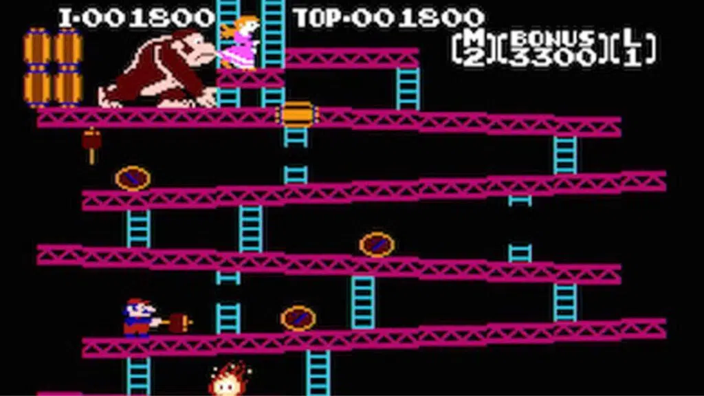 Primeiro jogo do donkey kong