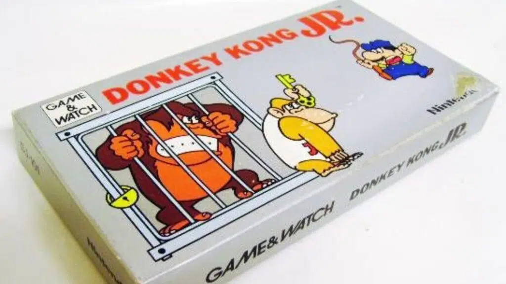 Donkey kong jr para nintendo game watch