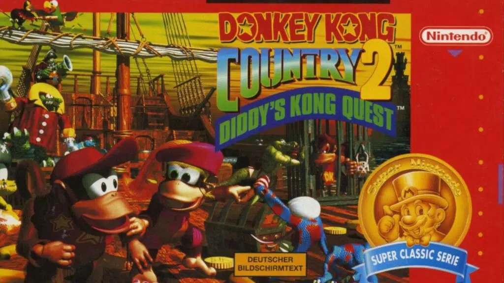 Poster de donkey kong country 2