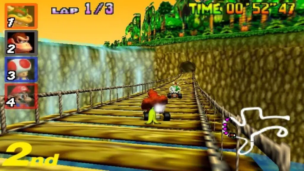 Dk em mario kart 64