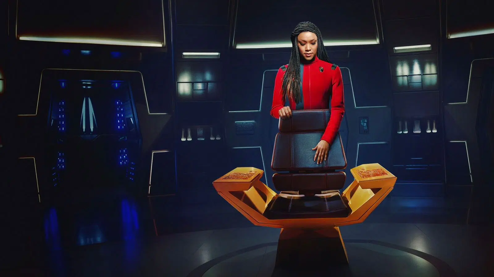 Imagem de divulgação da 5ª temporada de star trek: discovery