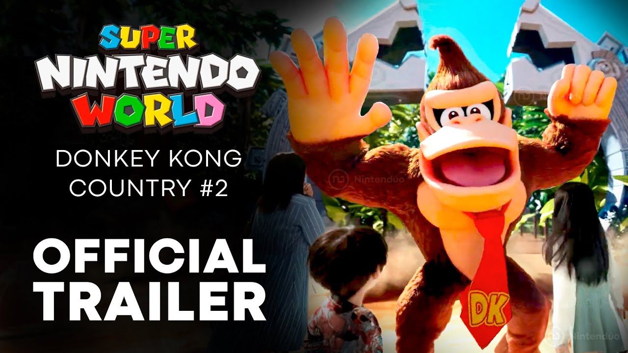 DONKEY KONG COUNTRY — ОФИЦИАЛЬНЫЙ НОВЫЙ ТРЕЙЛЕР Super Nintendo World (2024)