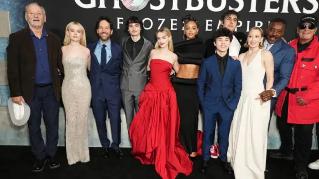 Elenco ghostbusters apocalipse de gelo