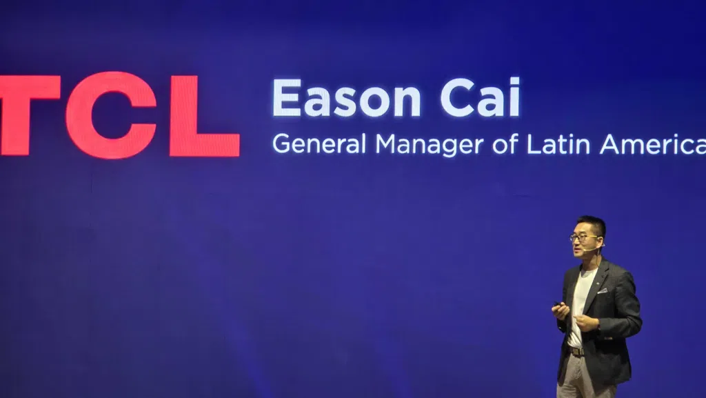 Eason cai, gerente geral do grupo de negócios da américa latina (labg) e ceo tcl semp. Imagem: bruno martinez, smt