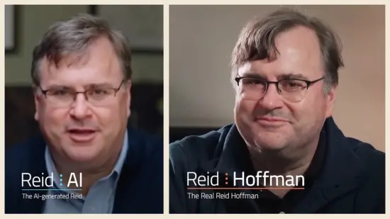 reid hoffman e seu gemeo digital