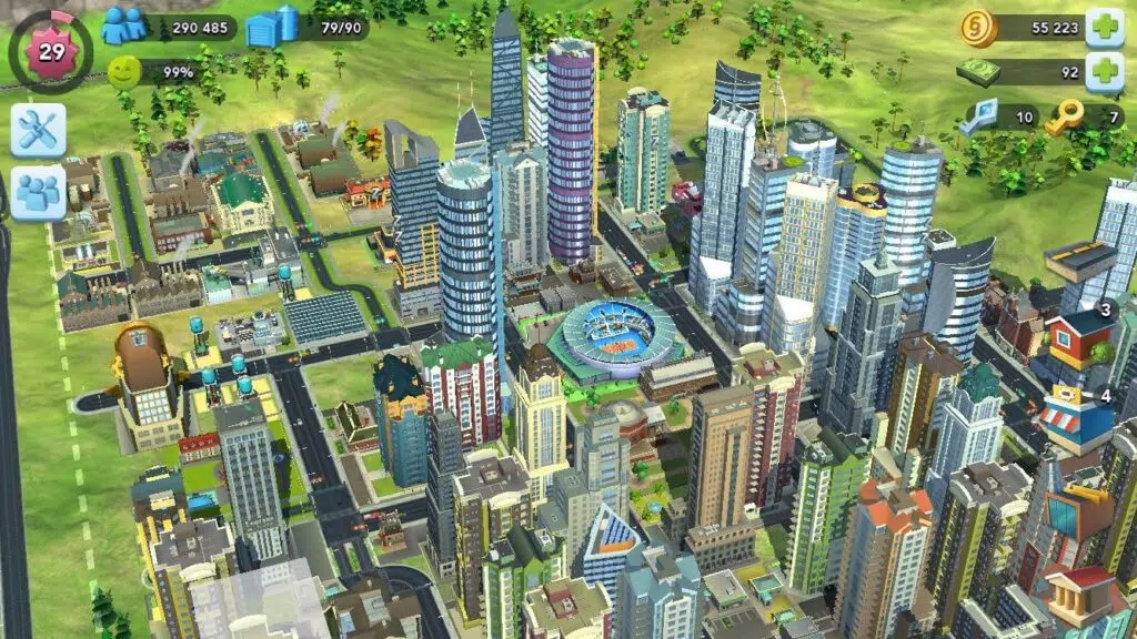 Jogo simcity buildit