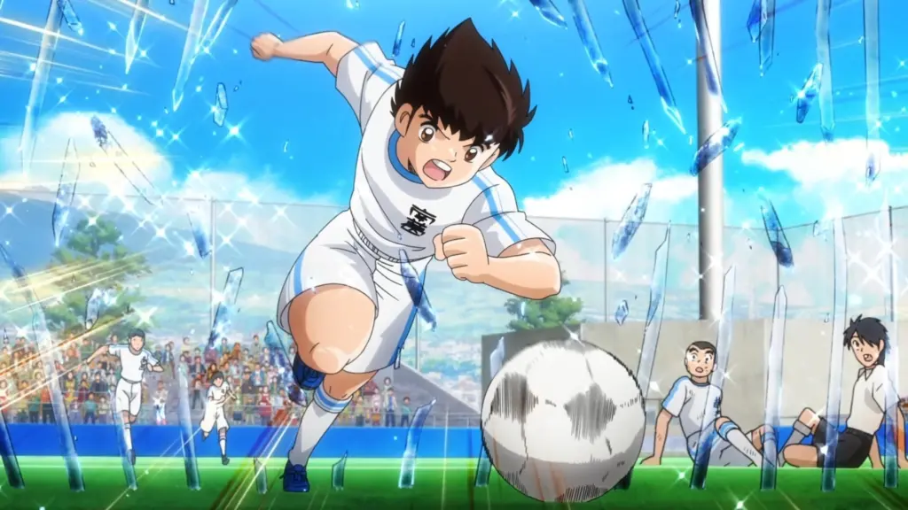 Cena de captain tsubasa / reprodução: internet