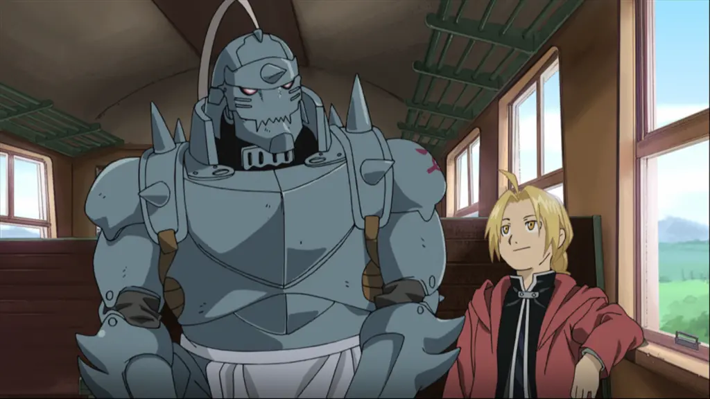 Cena de fullmetal alchemist: brotherhood, considerado por muitos um dos melhores animes de todos os tempos / reprodução: internet