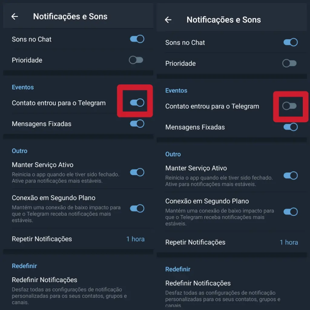 Como desativar a notificação de novo contato do telegram. Recurso pode ser desativado em menos de cinco minutos em fácil configuração no aplicativo. Aprenda!