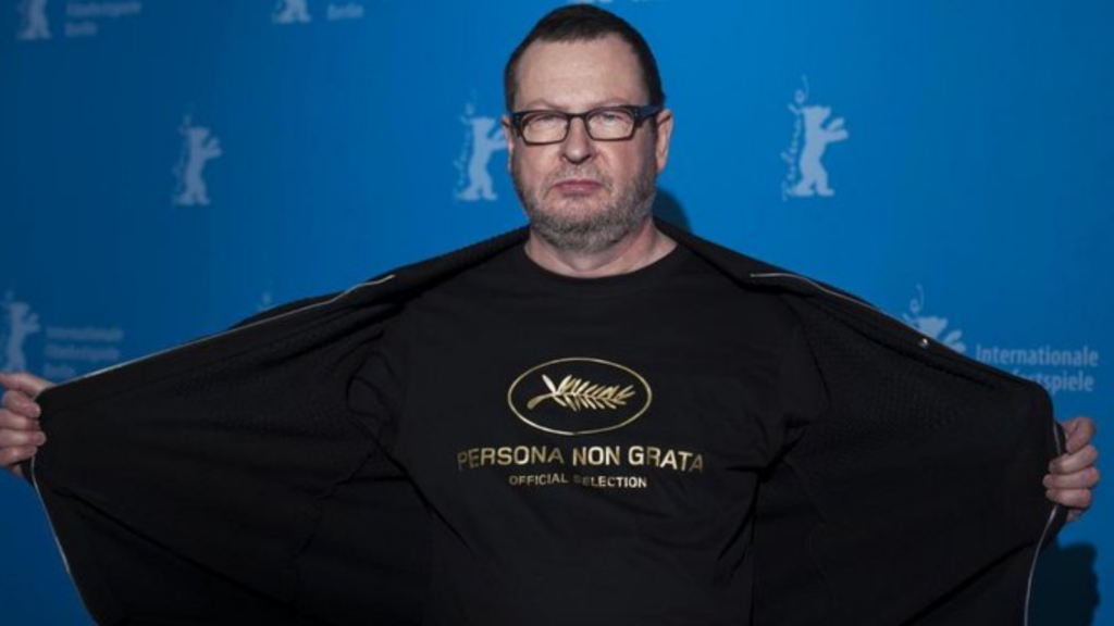 Lars von trier nas polêmicas em cannes.