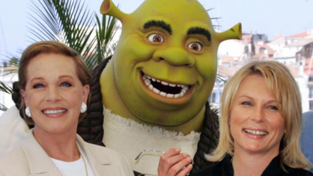 Shrek marca presença em cannes.