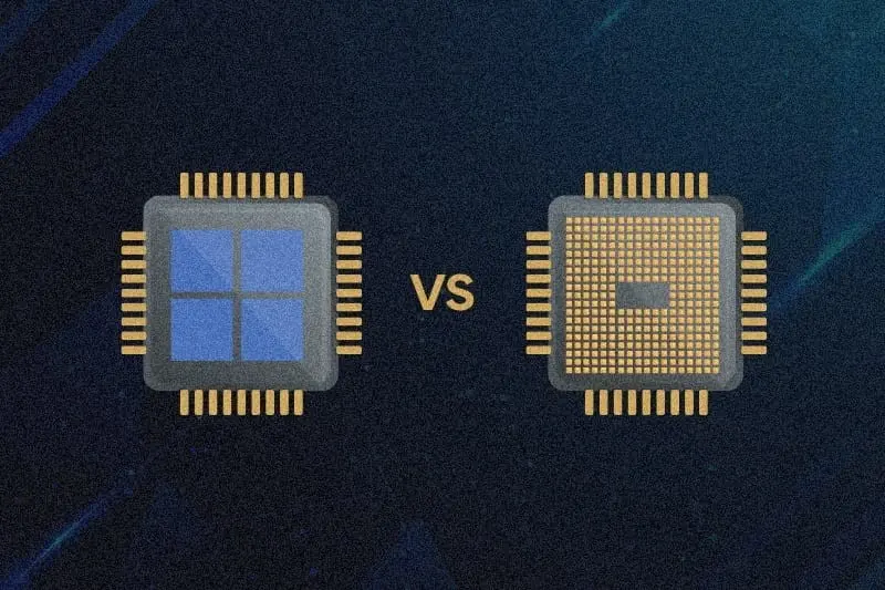 Foto para explicar  diferenças entre cpu e gpu