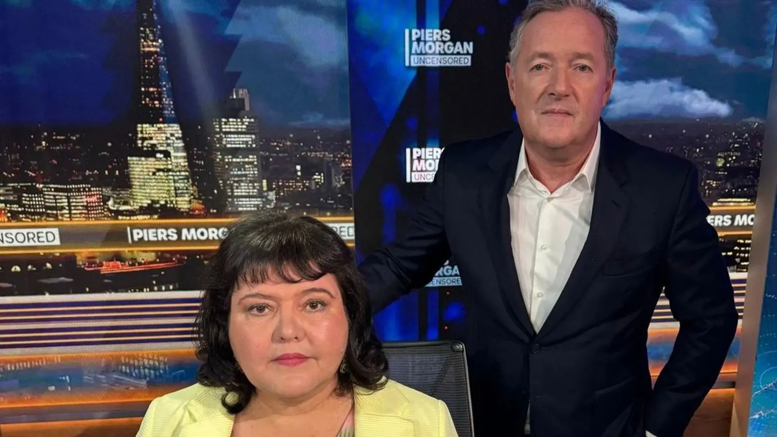 Fiona harvey e piers morgan