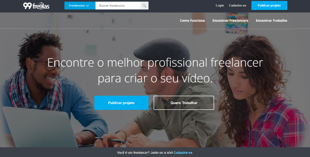 Ferramentas essenciais para freelancers e home-office: 99freelas