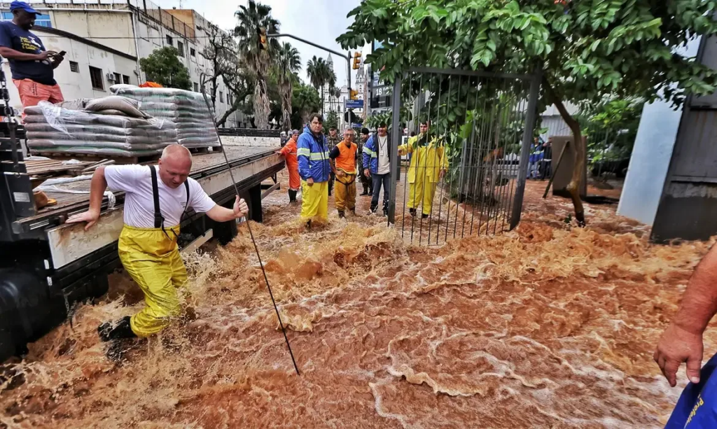 87,5% das 497 cidades gaúchas, ou seja, 435 municípios, foram impactados pelas chuvas. Imagem: market insider