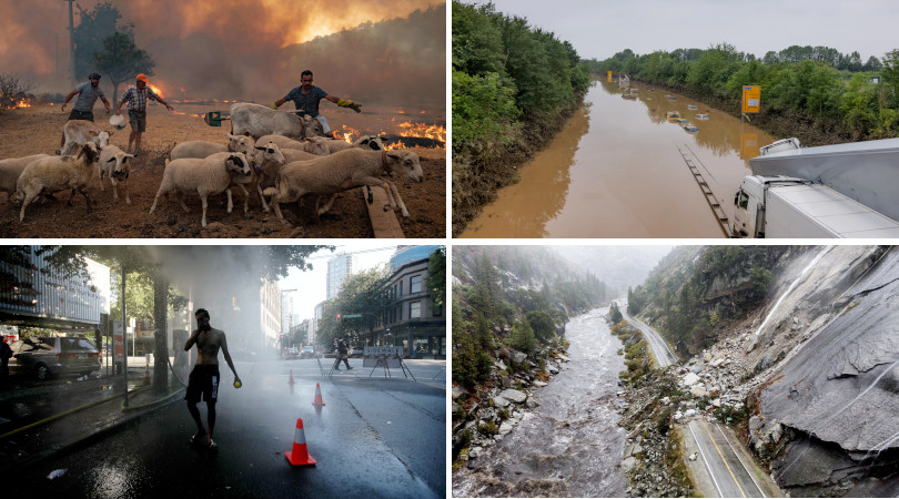 Chuvas intensas também fazem parte dos eventos climáticos extremos. Imagem: climainfo