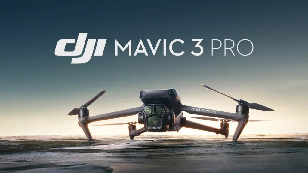 O dji mavic 3 pro é um dos melhores drones para cinegrafistas, oferecendo imagens e vídeos de alta qualidade graças ao seu poderoso sensor e desempenho para produção cinematográfica