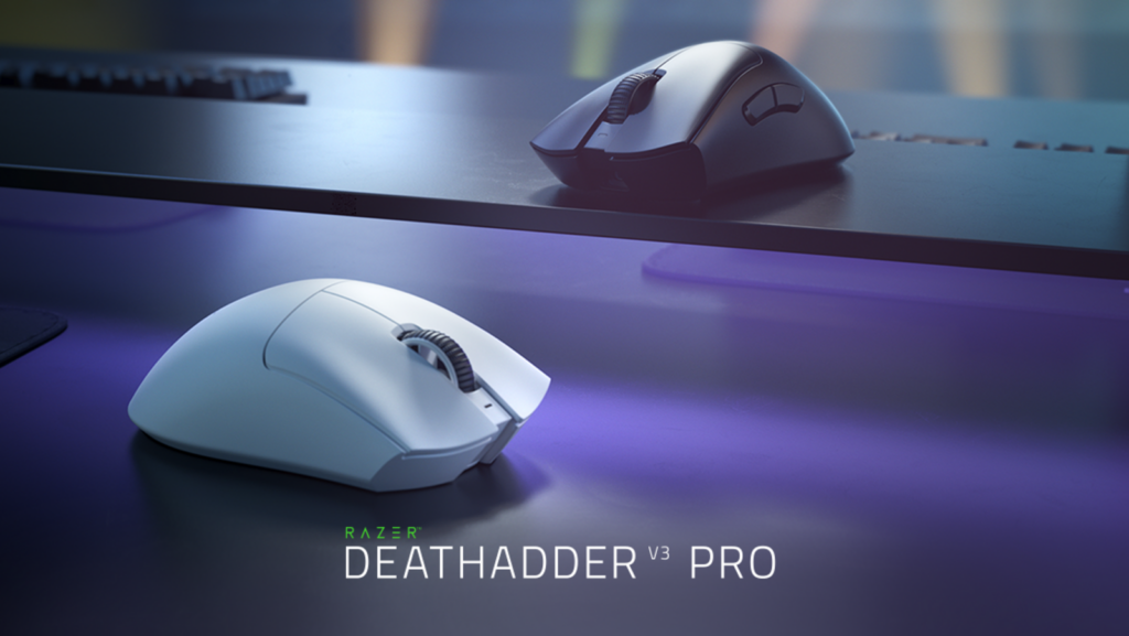 Imagem promocional do razer deathadder v3 pro / fonte: razer