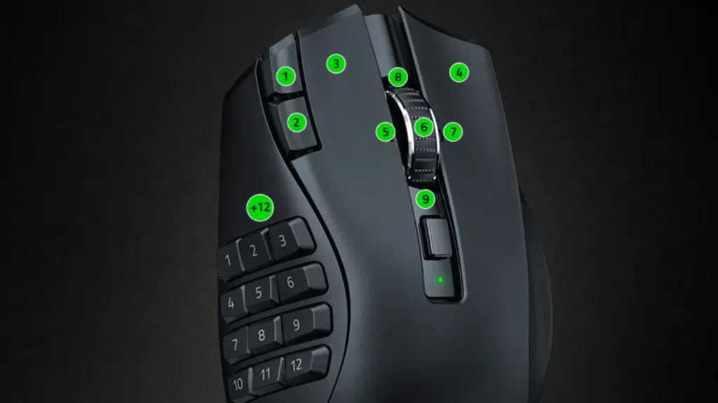 O razer naga v2 hyperspeed é um dos melhores mouses para jogos mmo / fonte: razer