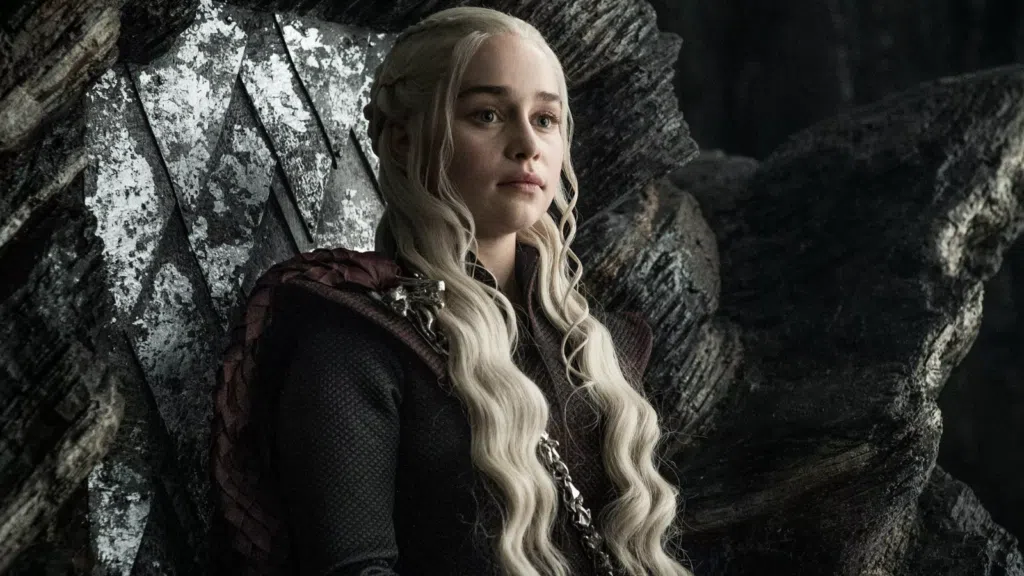 Princesa daenerys targaryen, conhecida como daenerys nascida da tormenta.