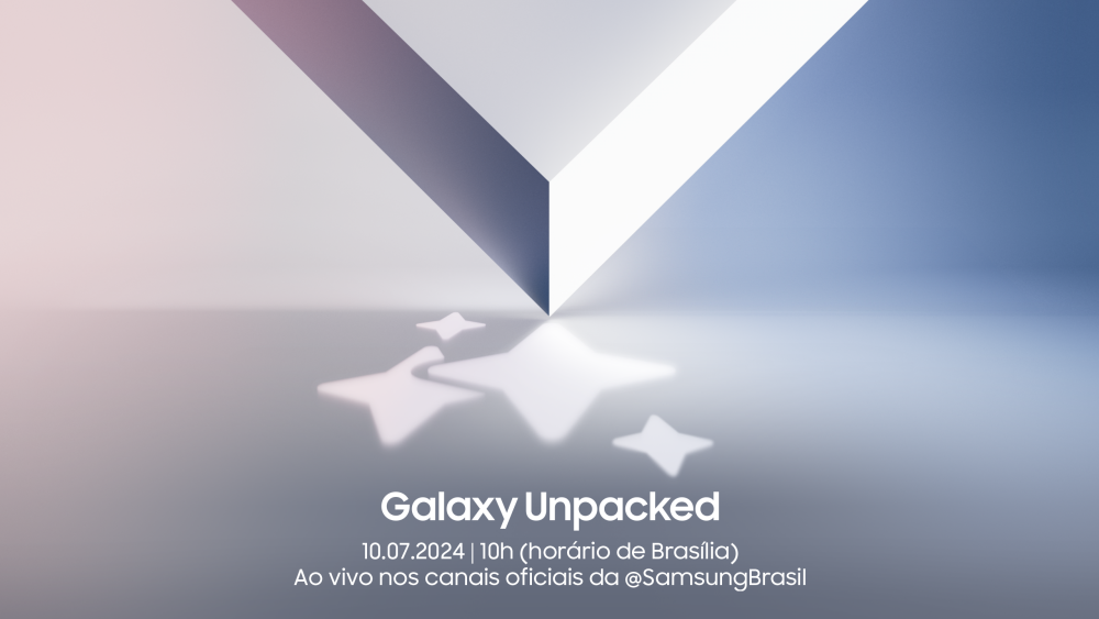 Foto de divulgação do galaxy unpacked 2024 paris