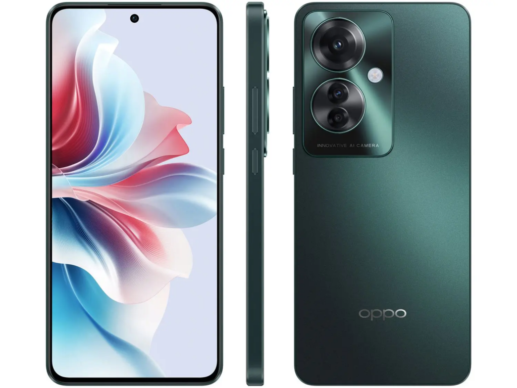 O design é inspirado na natureza e desenvolvido a partir de uma tinta magnética. Imagem: oppo