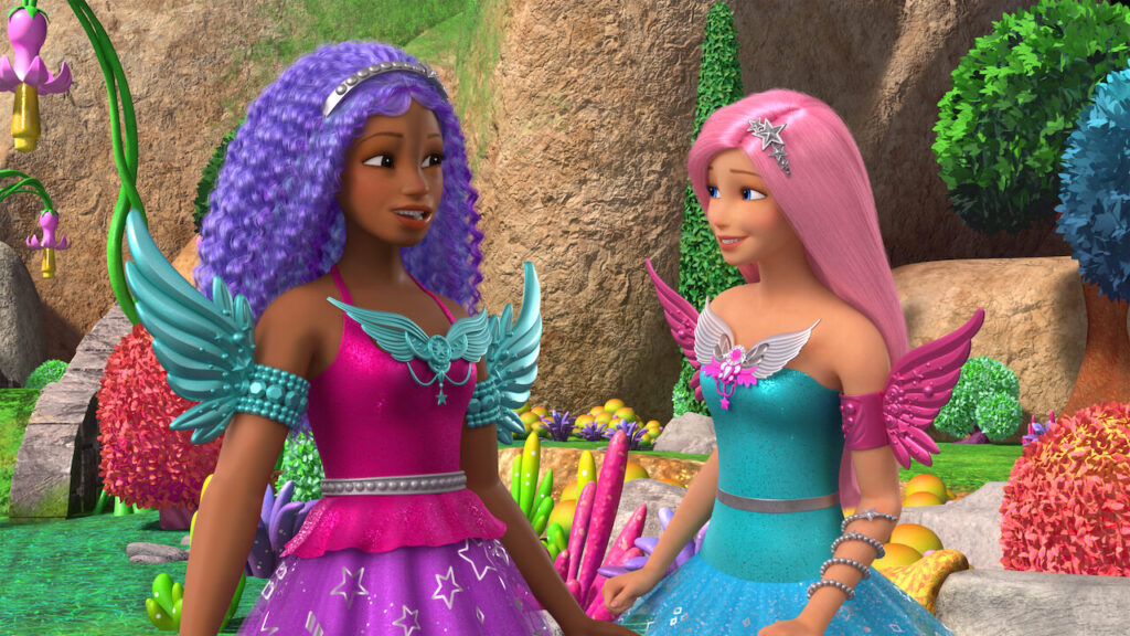 Cena de barbie: a touch of magic / fonte: netflix