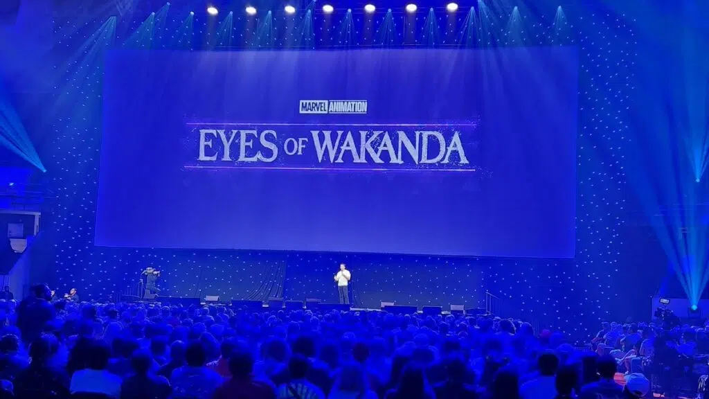 Eyes of wakanda é a nova série animada que narra wakanda e seu começo, comparado com as perspectivas de grandes momentos históricos que o mundo passou. (foto: reprodução)