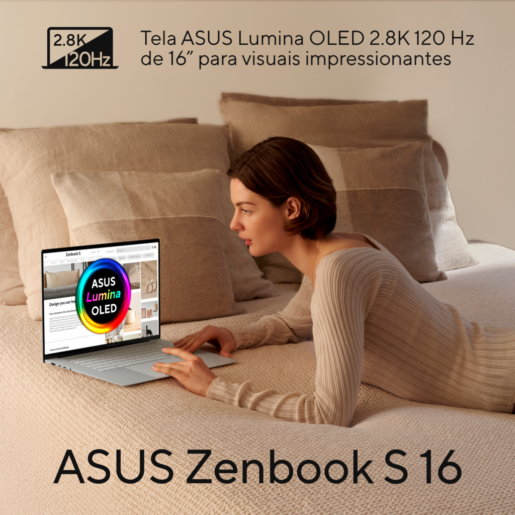 Novo notebook da asus