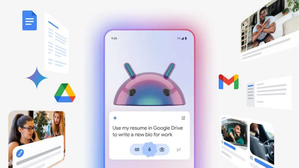 Google gemini no android 15