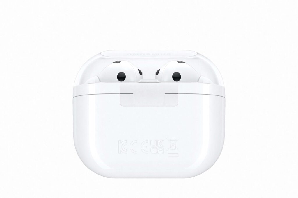 Parte traseira do case do galaxy buds3 pro