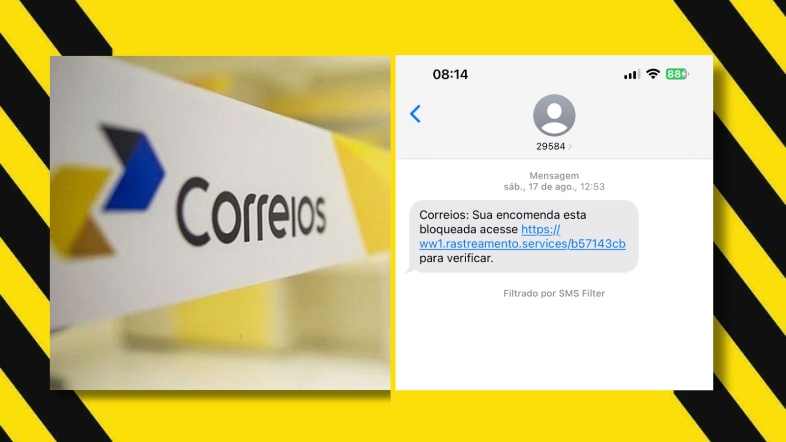 Entenda como funciona “golpe dos correios” e como se proteger dele. Nova tática envolve o envio de mensagens sms para donos reais de encomendas que façam pix indevidos. Entenda