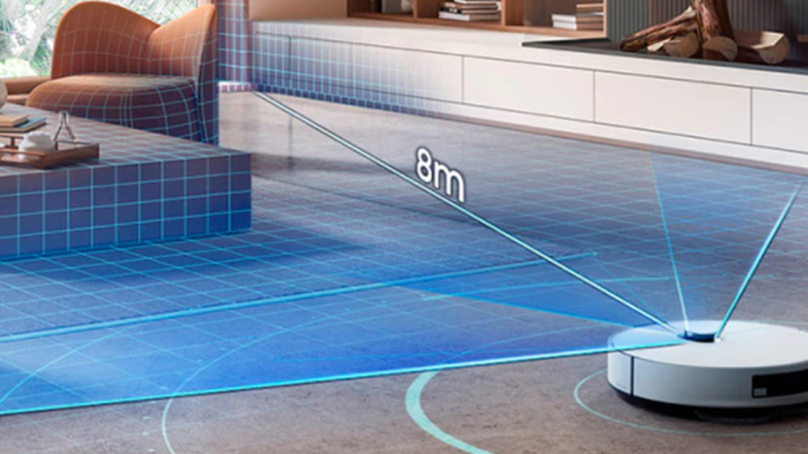 Robô aspirador jet bot combo da samsung limpa e passa o pano para você. Modelo 2 em 1 usa inteligência artificial na limpeza, tem base com compartimento de pó para prolongar o uso e até abastecimento automático de água. Conheça