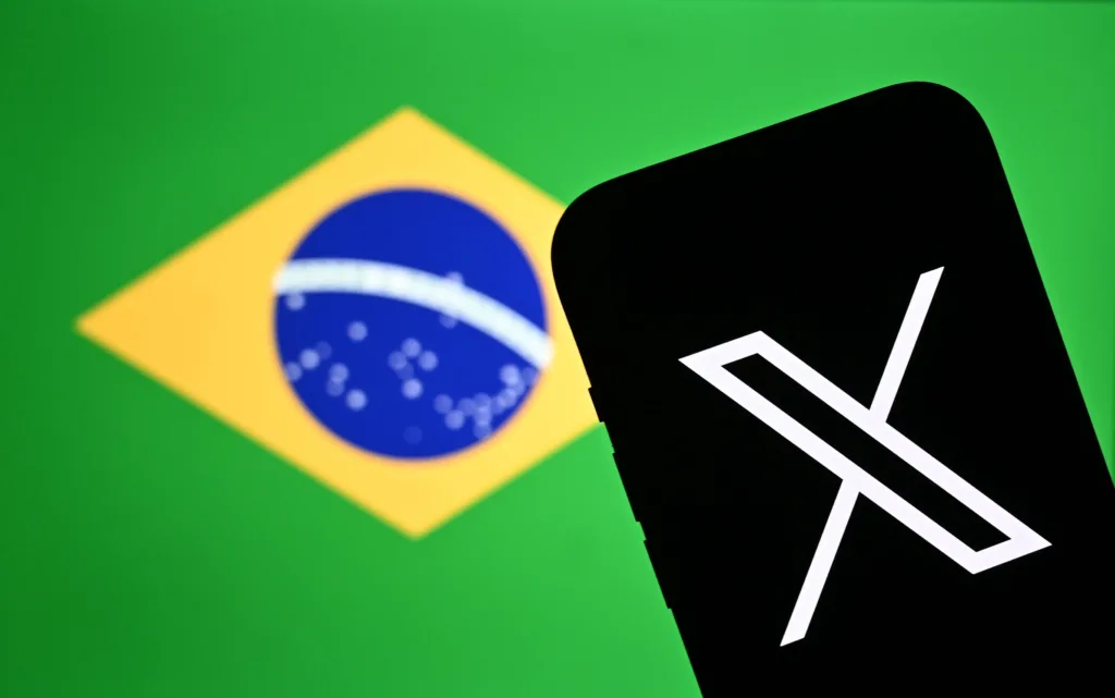 Bloqueio do x no brasil